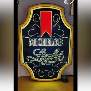Michelob Light Large Lighted Sign